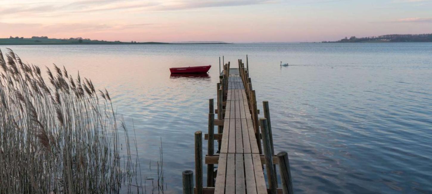 Badebro ved Sankt Hans i Roskilde