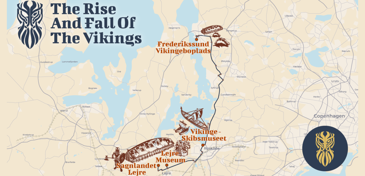 The Rise And Fall of the Vikings kort