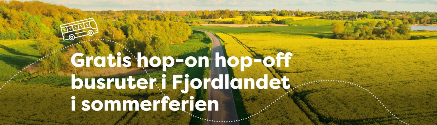 hop on hop off fjordlandet bus