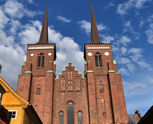 Roskilde Domkirke-UNESCO verdensarv gotisk arkitektur-kongegrave-omvisninger-for børn-Fjordlandet