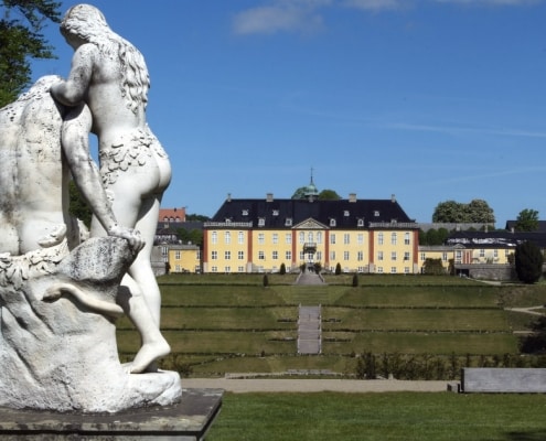 Adam og Eva - Ledreborg Slot og Slotspark på Ledreborg Allé ved Lejre - barokanlæg - rundvisninger - træklatring - events - møder
