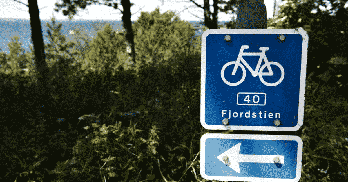 Fjordstien Rute - cykel og vandrerute Visit Fjordlandet