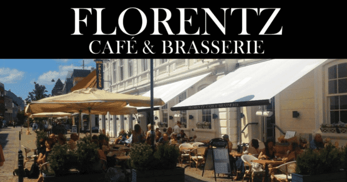 Florentz Café & Brasserie i Roskilde - terrasse - historiske Hotel Prindsen - selskaber - møder