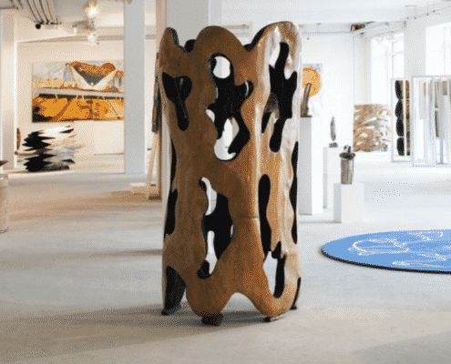Atelier HeNoCaBa - Helge Nordstrøm og Christelle Bamford - atelier galleri skulpturhave - Lejre Kommune - Nationalpark Skjoldungernes Land