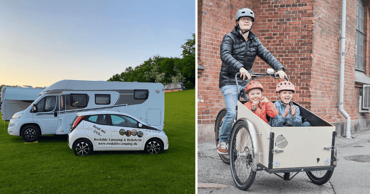 Baisikeli Cykeludlejning - social virksomhed - i Slangerup i Frederikssund Kommune Fjordlandet - Roskilde Camping