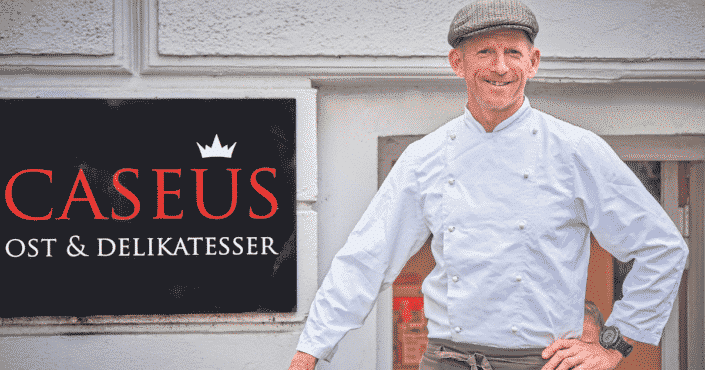 Caseus Ost & Delikatesser Roskilde bymidte - bageri - sandwich- mad ud af huset