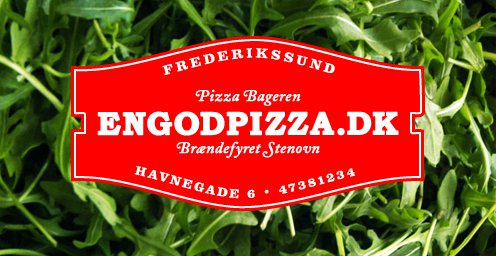 En God Pizza - brændefyret stenovn - Frederikssund bymidte - havn