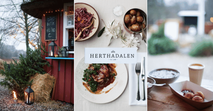 Restaurant Herthadalen-økologi-lokale råvarer-selskaber-sommerfrokost i skoven-Lejre-Fjordlandet - jul