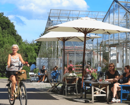 Sct. Hans Have i Roskilde - rekreativ have - café - gartneri - mødested - butik