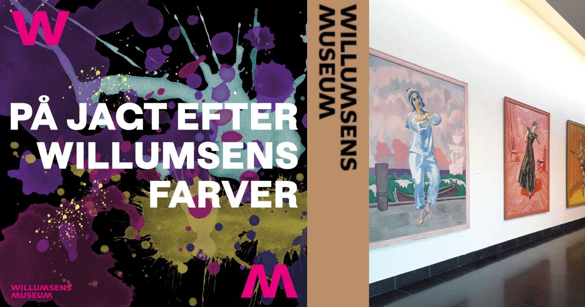 J.F. Willumsens Museum - Frederikssund - kunst symbolisme ekspressionisme - På jagt efter Willumsens farver
