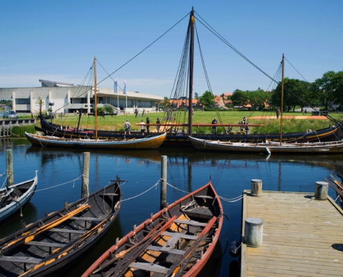Vikingeskibsmuseet i Roskilde - Roskilde Havn - Museumsøen - Museumshavnen