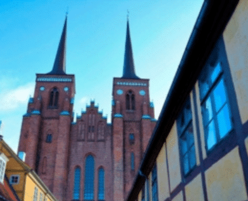 Roskilde Domkirke-UNESCO verdensarv gotisk arkitektur-kongegrave-omvisninger-for børn-Fjordlandet