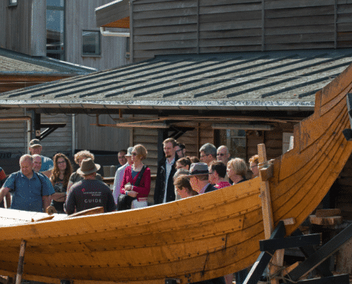 Fjordlandet Vikingeskibsmuseet Roskilde efterårsferie