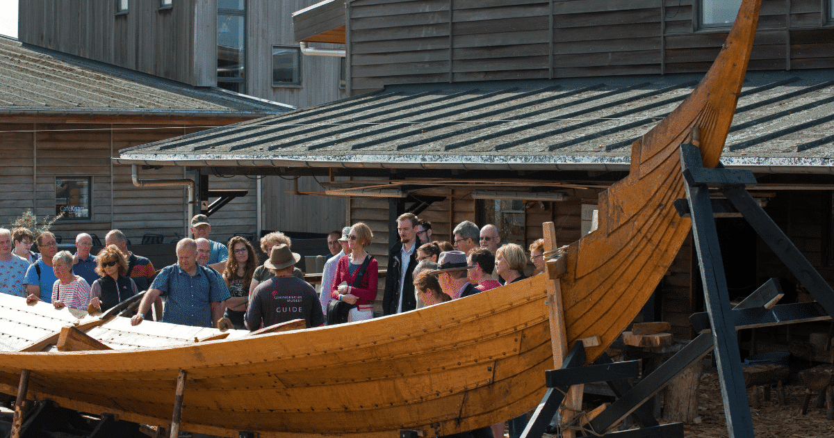 Fjordlandet Vikingeskibsmuseet Roskilde efterårsferie