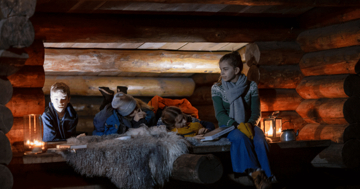 Familie sheltere i Fjordlandet
