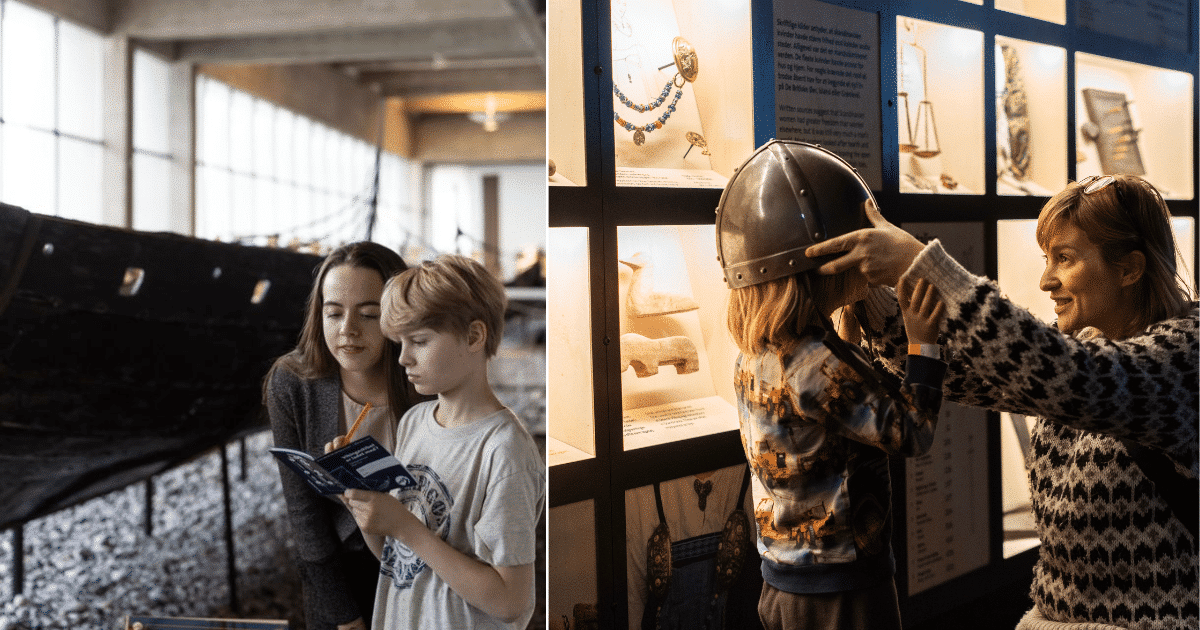 Vinterferie på vikingeskibsmuseet